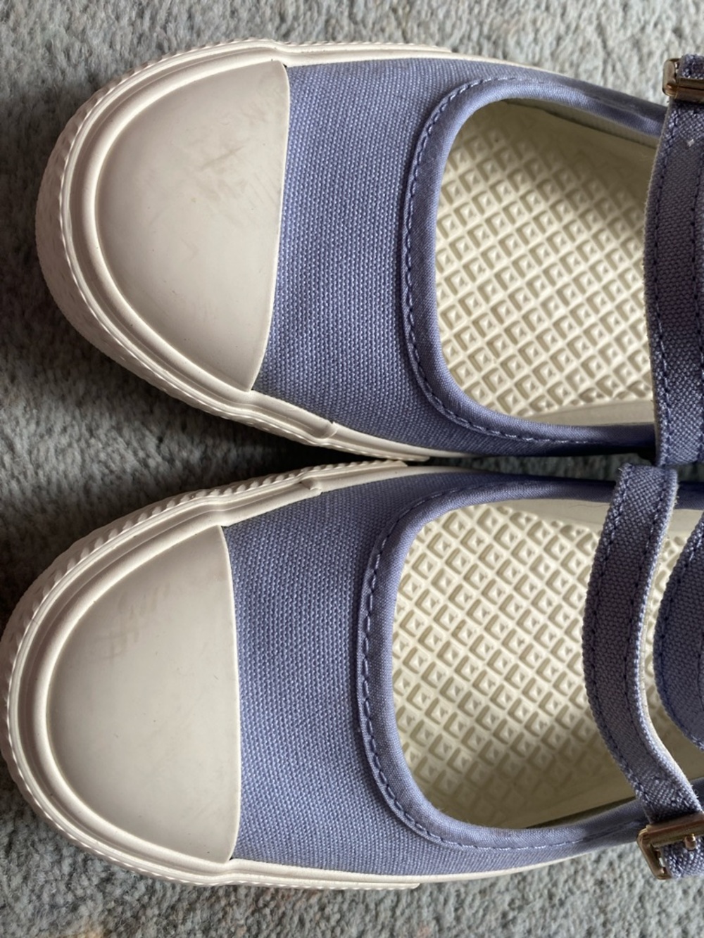 Converse Classic Double-Strap Mary Jane Sneakers in Lavender Size 9.5 New - Picture 12 of 12